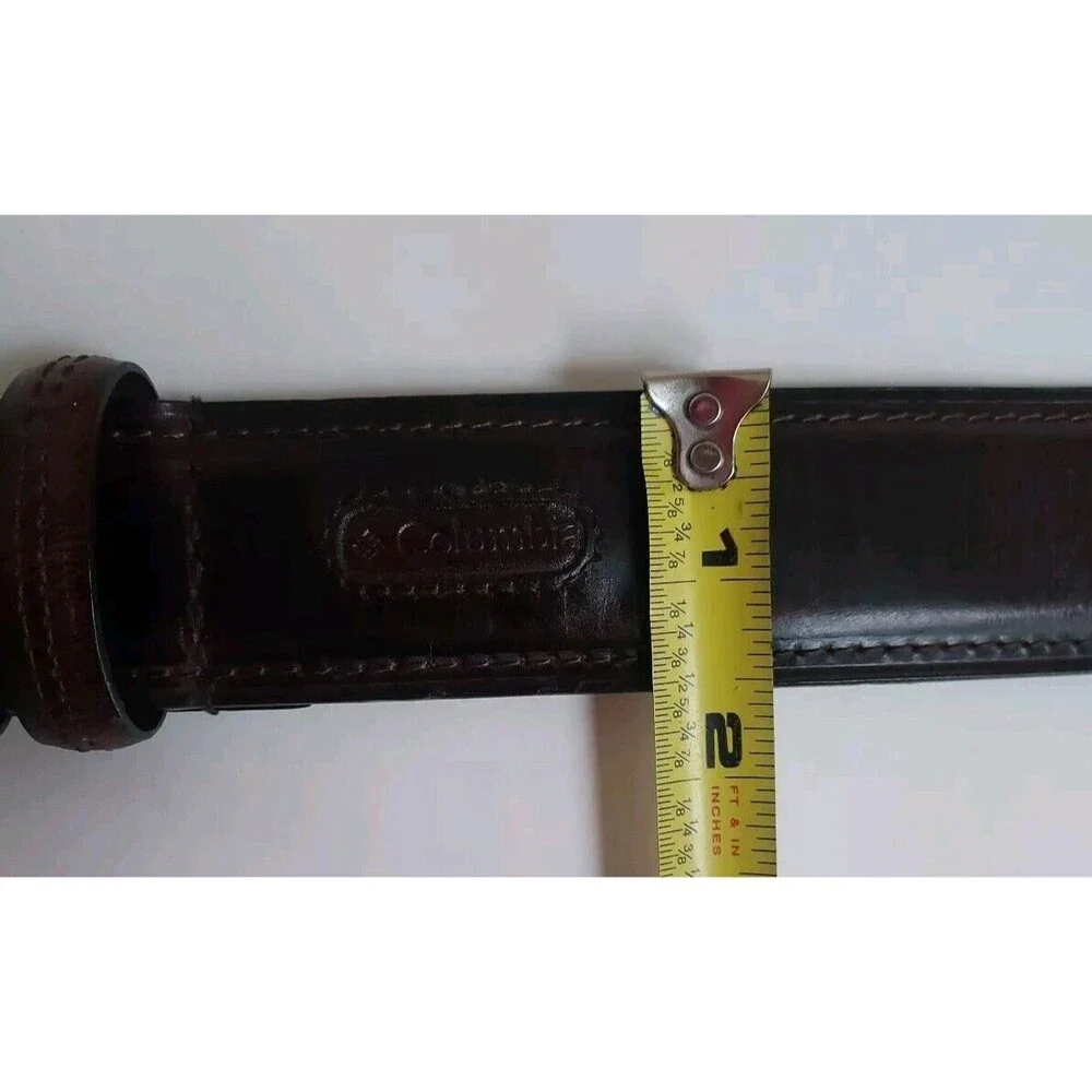 Mens Columbia Raised Brown Leather 1.5